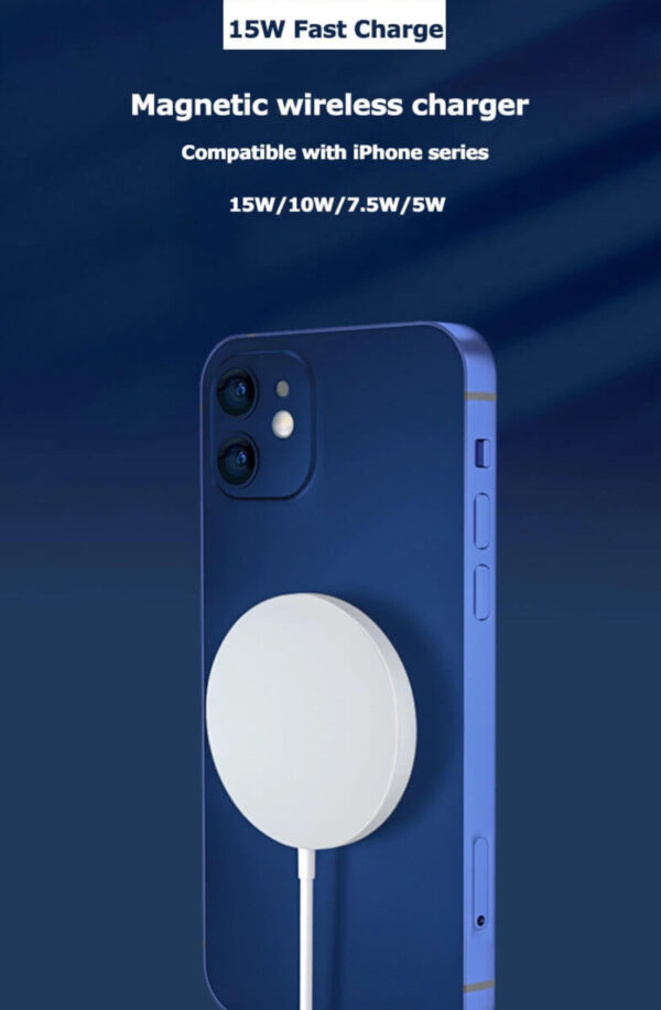 15W磁力快速無線充電器